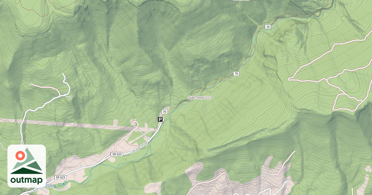 Map of Side Show