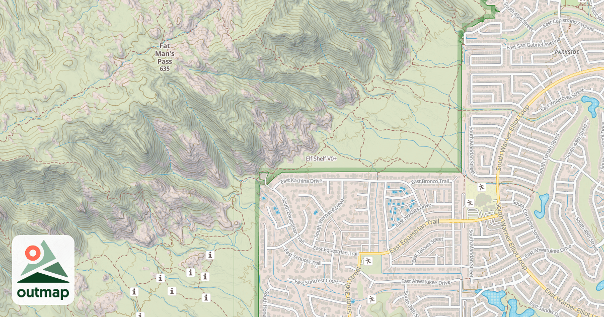 Map of Elf Shelf