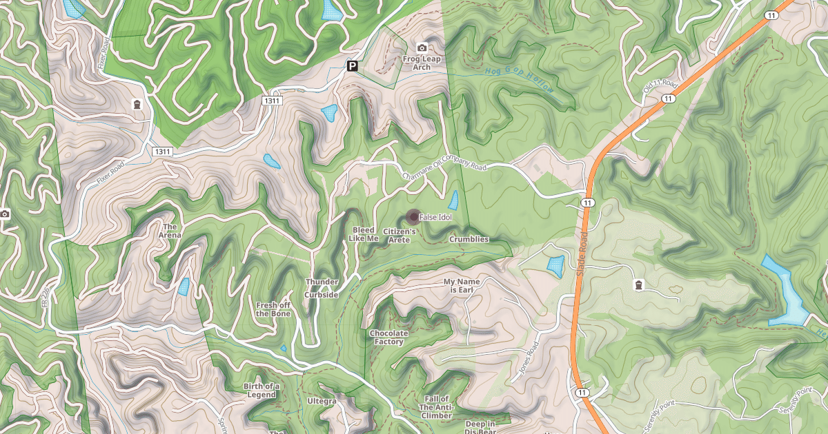 Map preview of False Idol