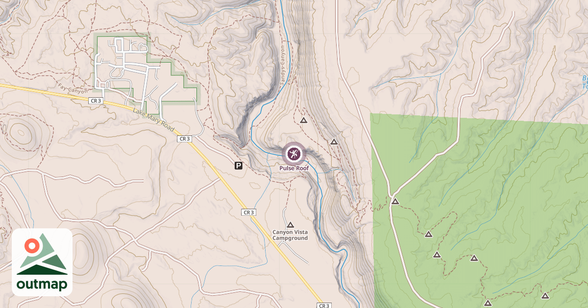 Map of Pulse Roof