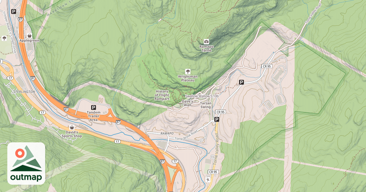 Map of Swallow Wallow