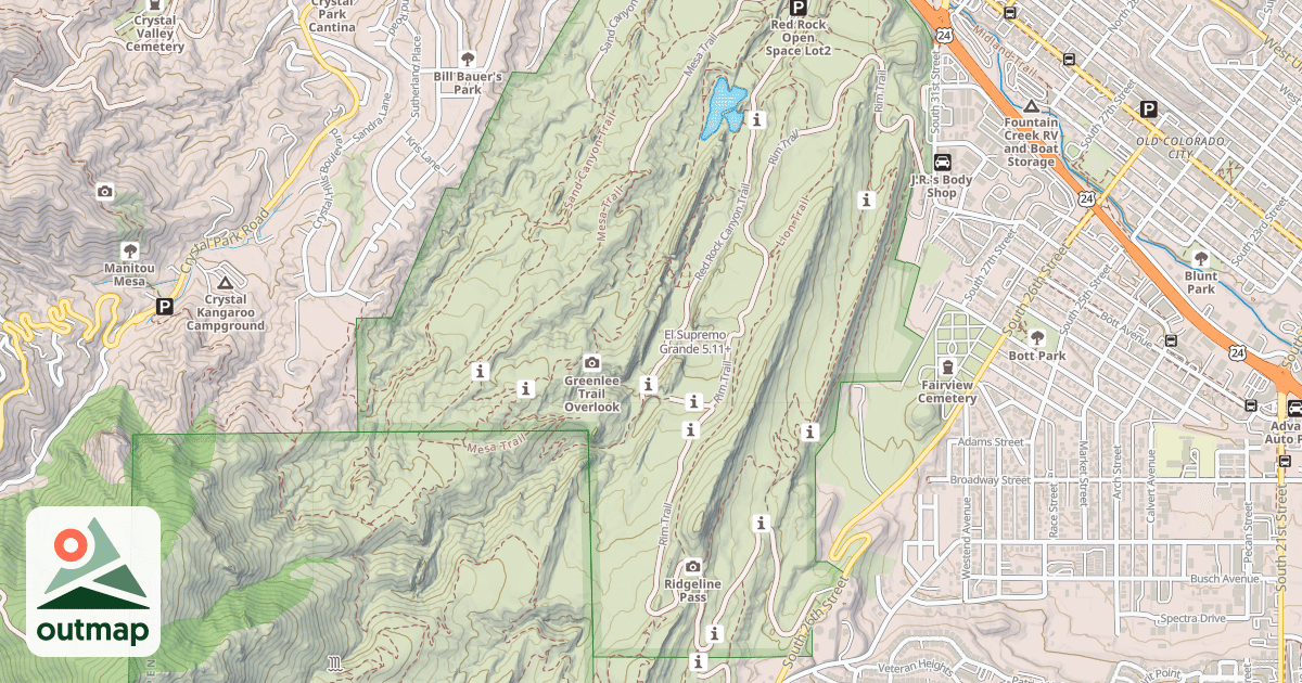Map of El Supremo Grande