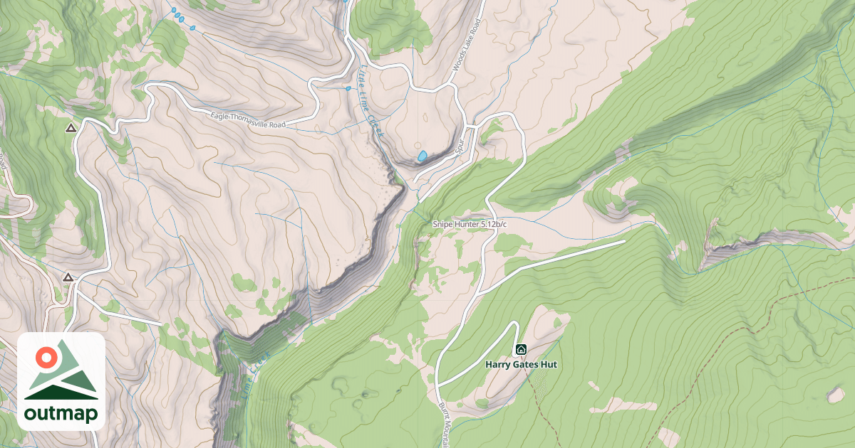 Map of Snipe Hunter