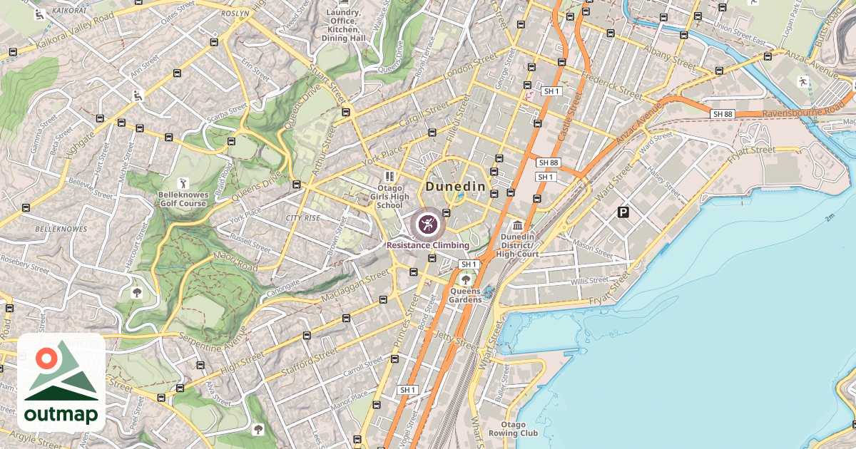 Map of Resistance Climbing