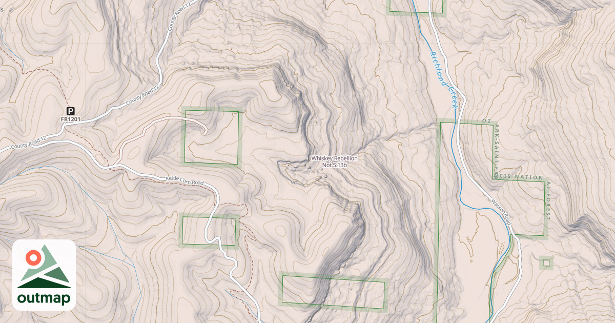 Map of Whiskey Rebellion Not
