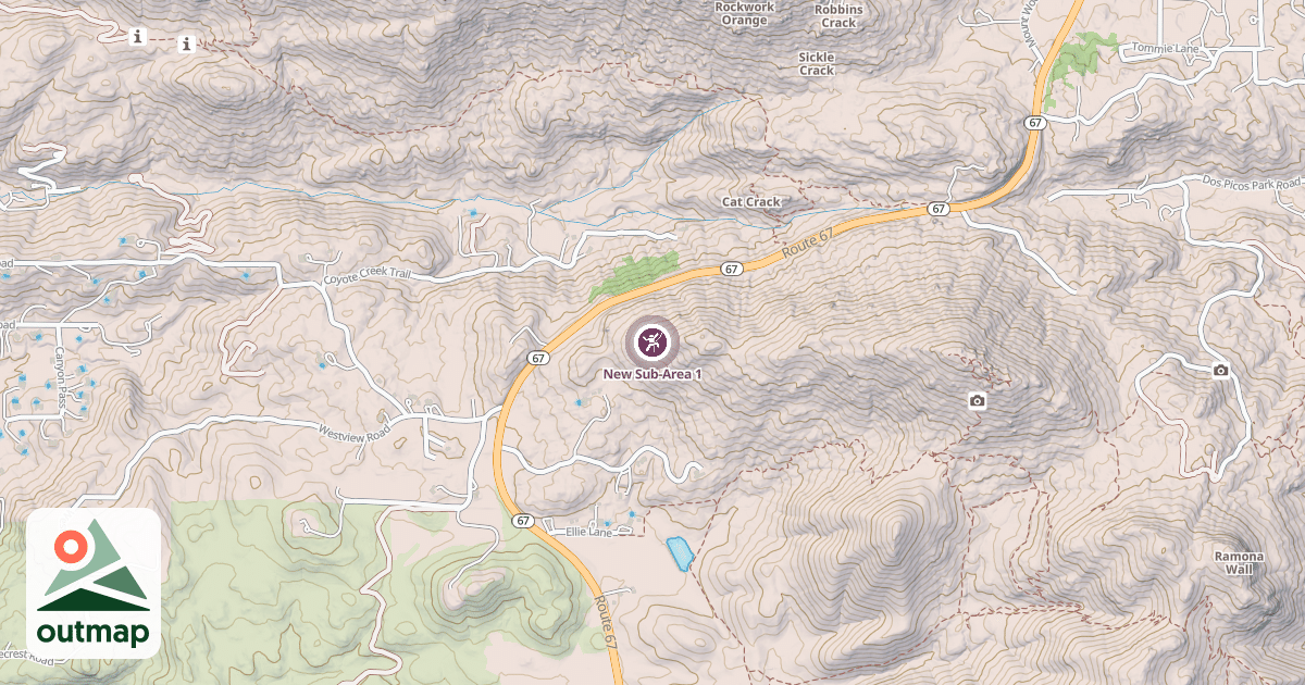 Map of New Sub-Area 1
