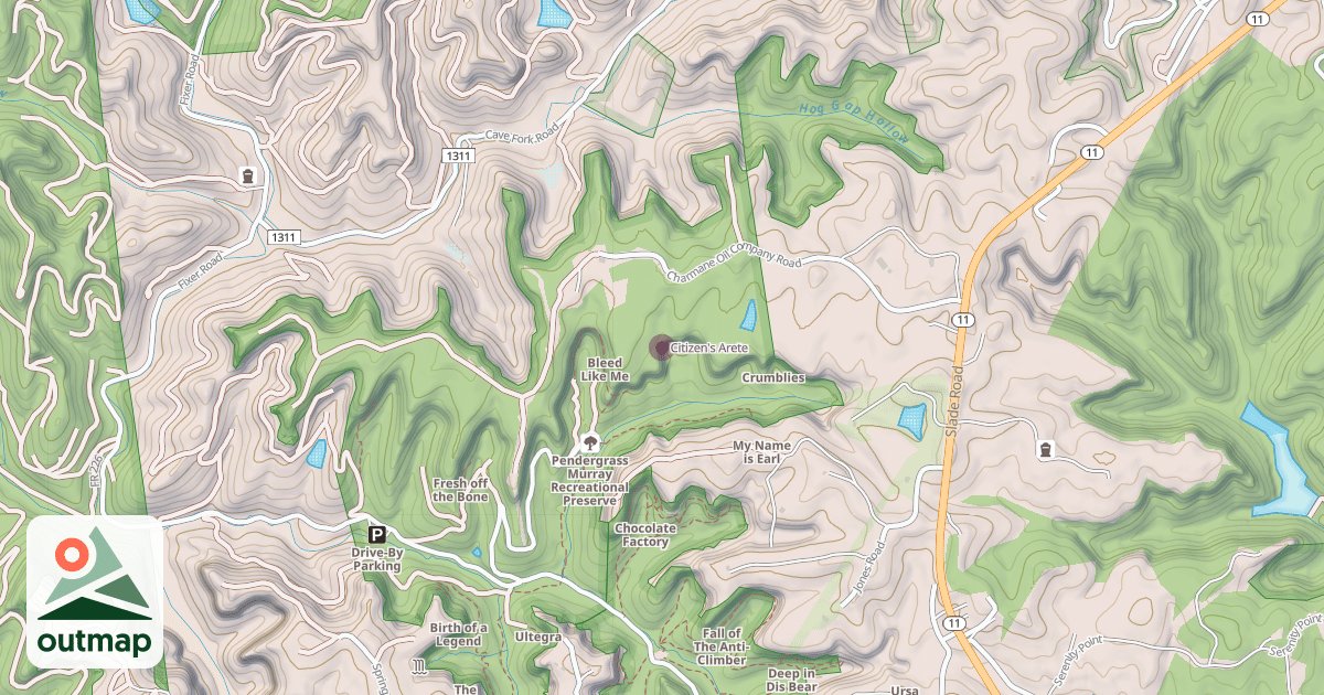 Map of Citizen's Arete