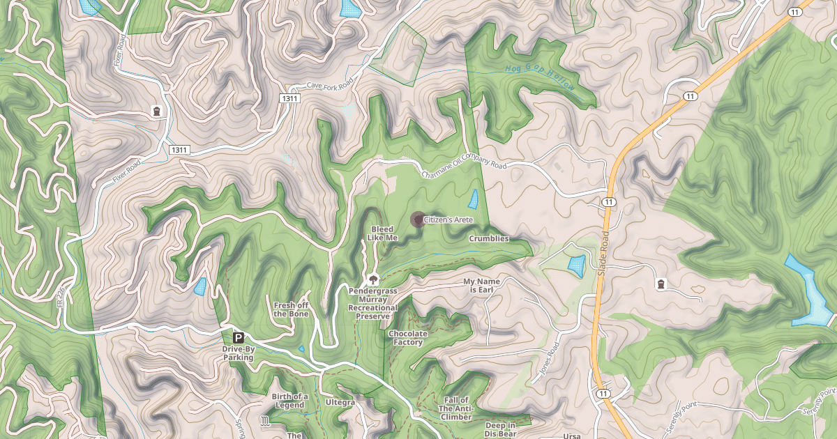 Map preview of Citizen's Arete