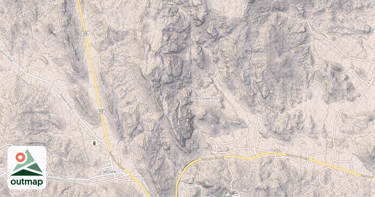 Map of Dusty Corner