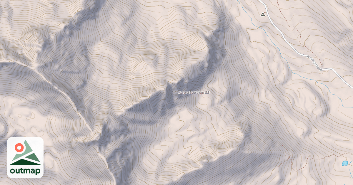 Map of Aurora Slabialous