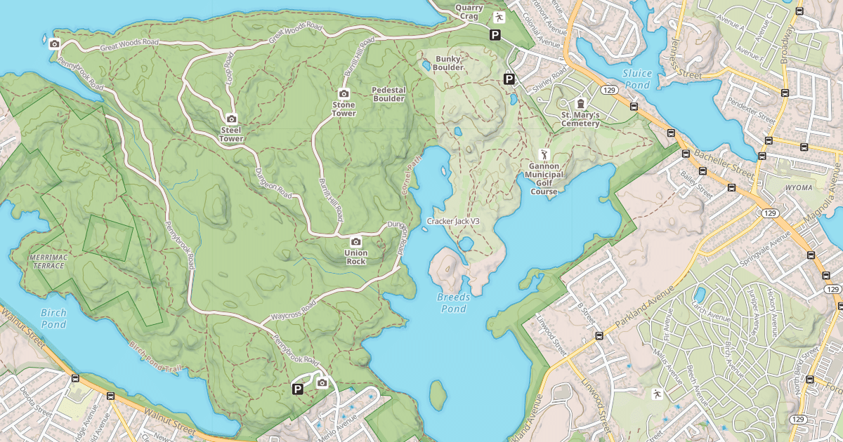 Map preview of Cracker Jack