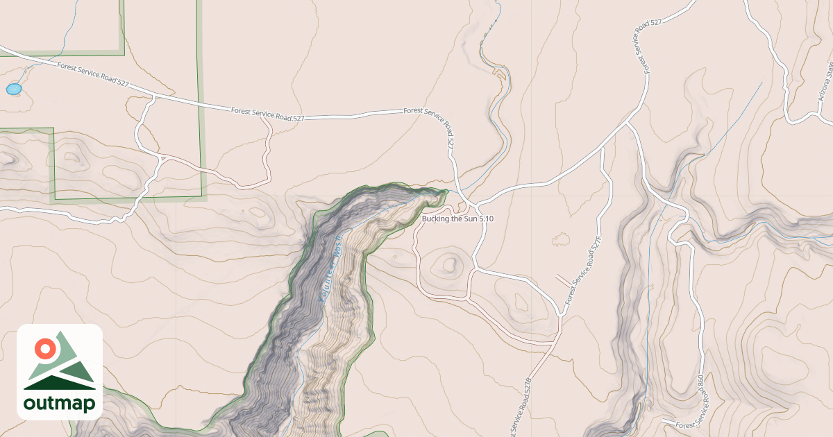 Map of Bucking the Sun