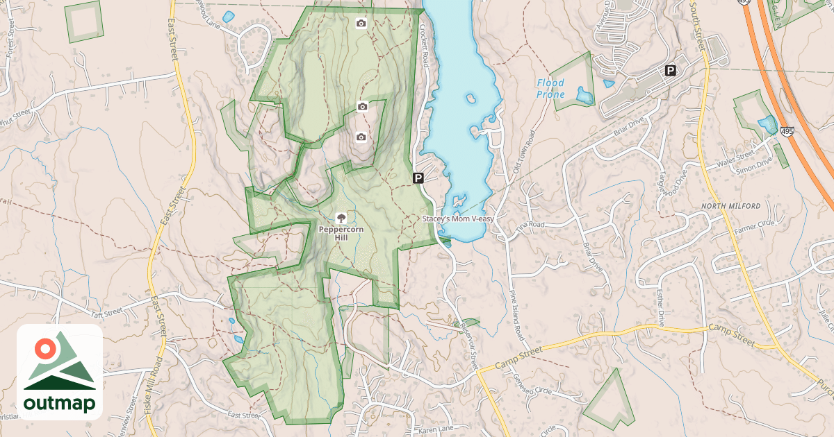 Map of Stacey's Mom