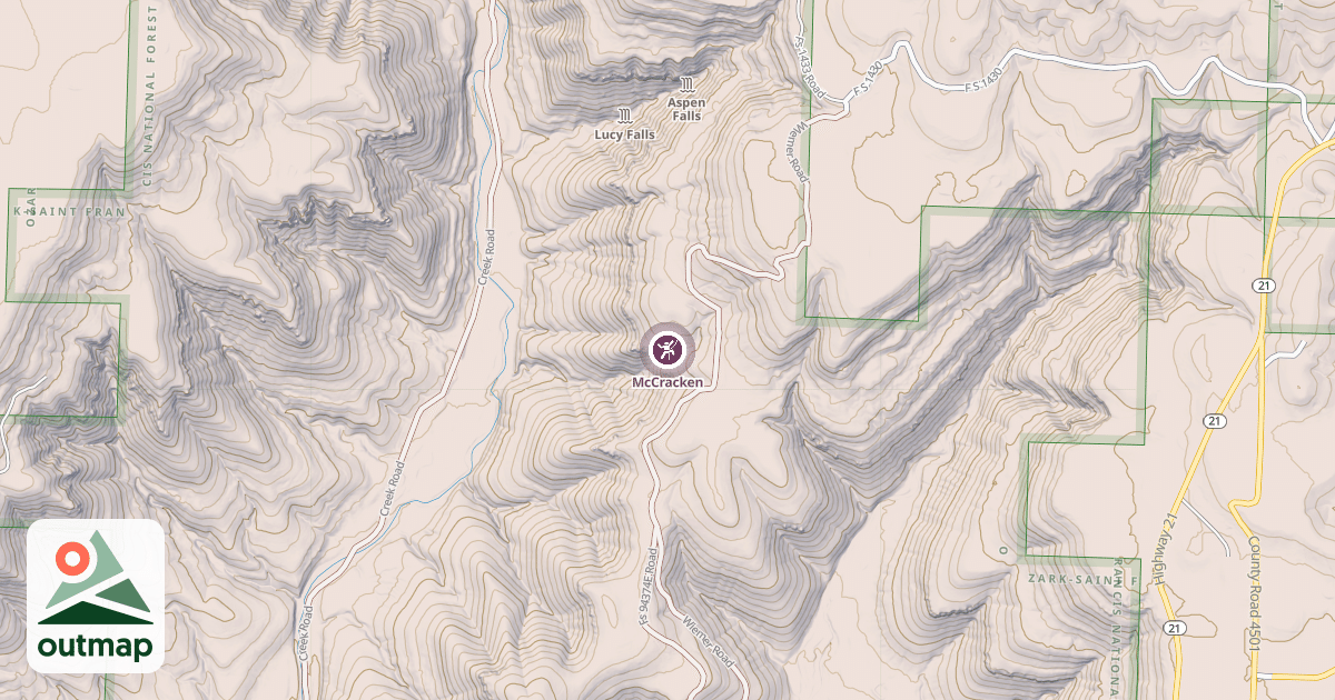 Map of McCracken