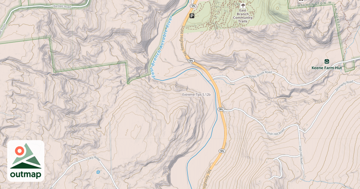 Map of Extreme Tips