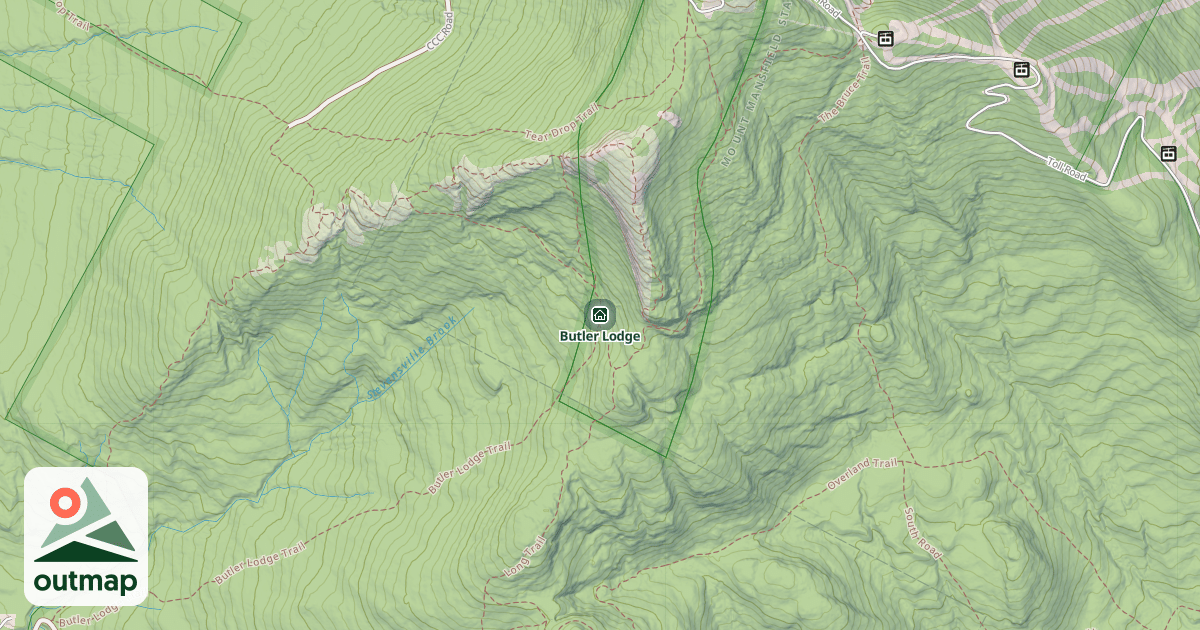 Map of Butler Lodge