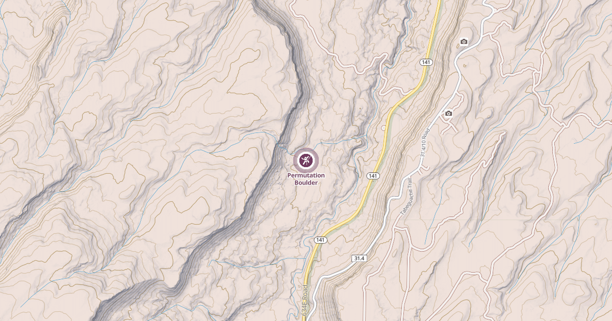 Map preview of Permutation Boulder
