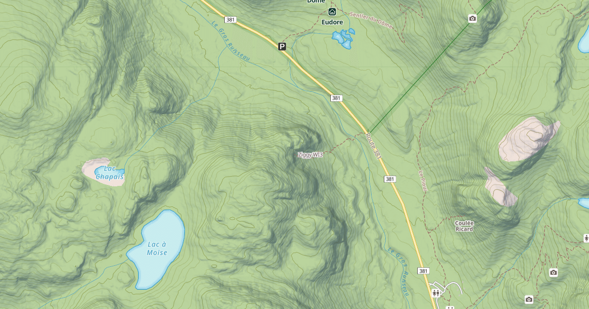 Map preview of Ziggy
