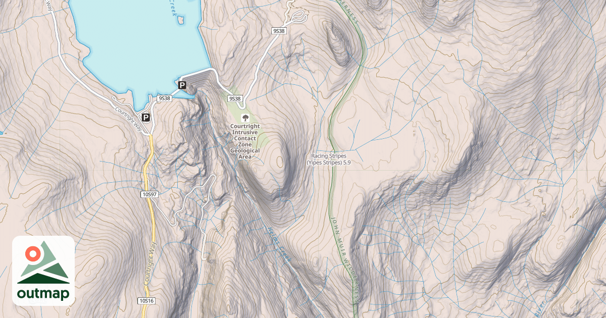 Map of Racing Stripes (Yipes Stripes)