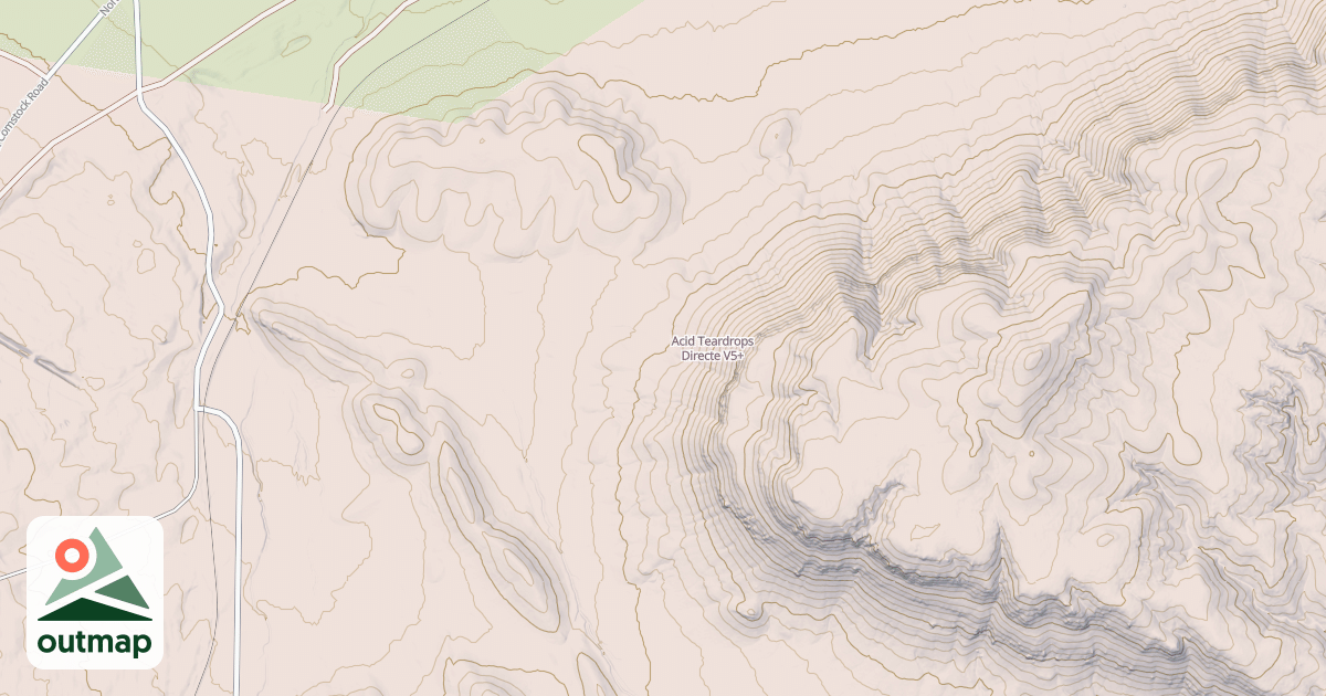 Map of Acid Teardrops Directe