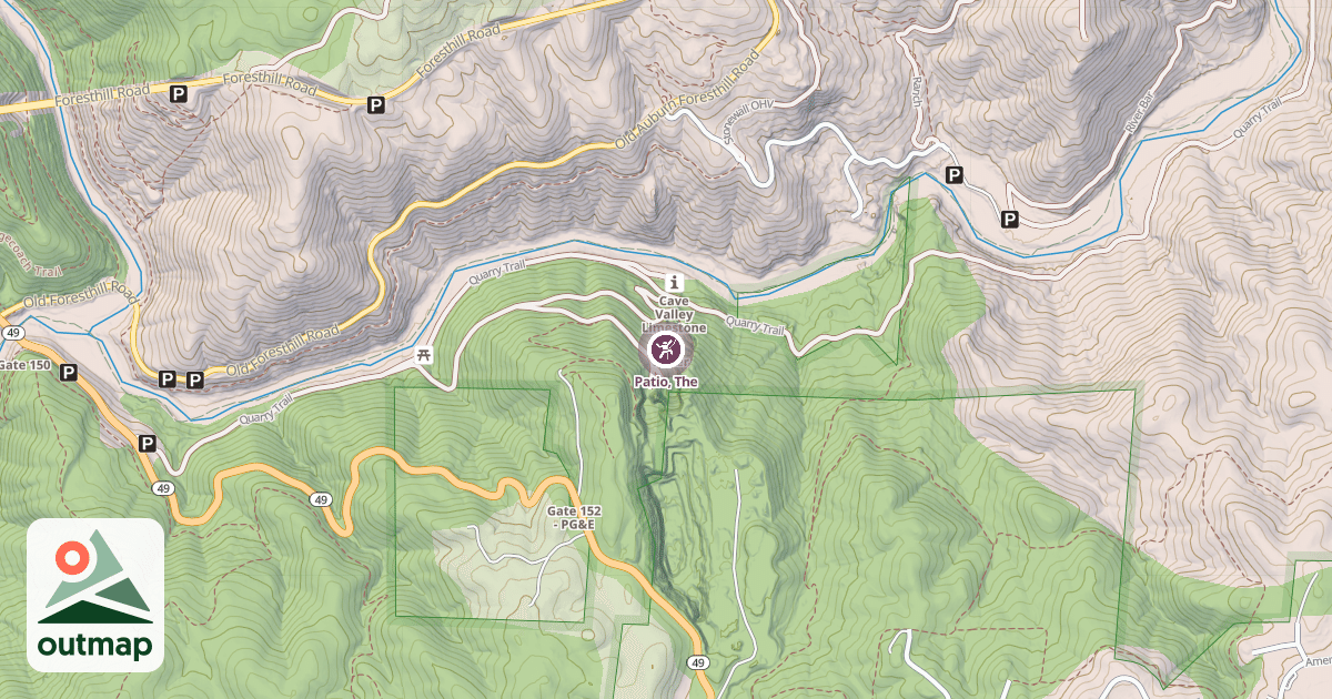 Map of Patio, The