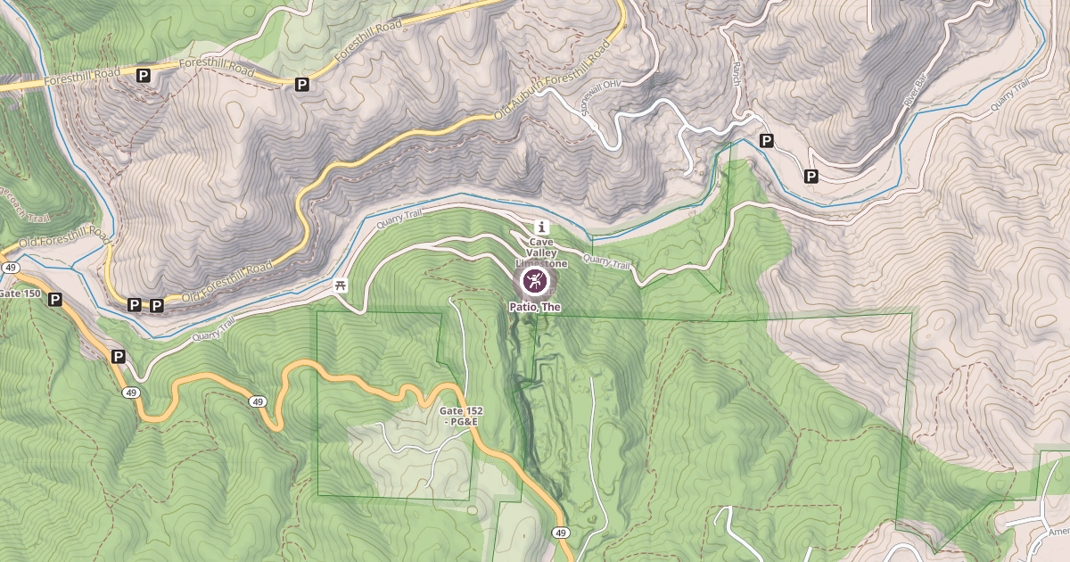 Map preview of Patio, The