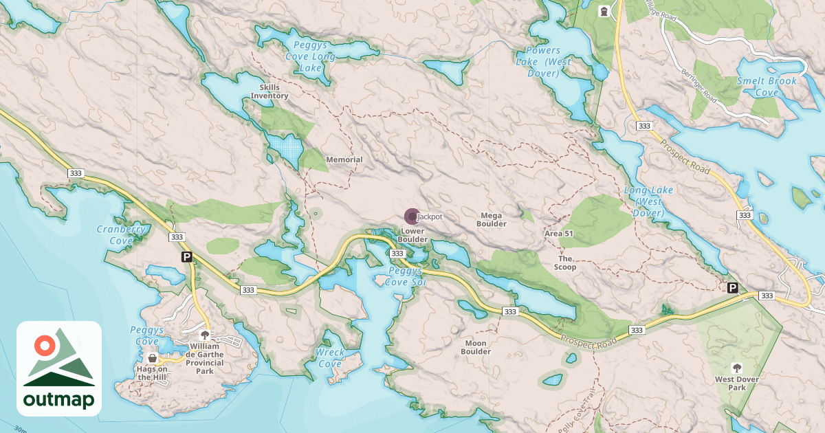 Map of Jackpot