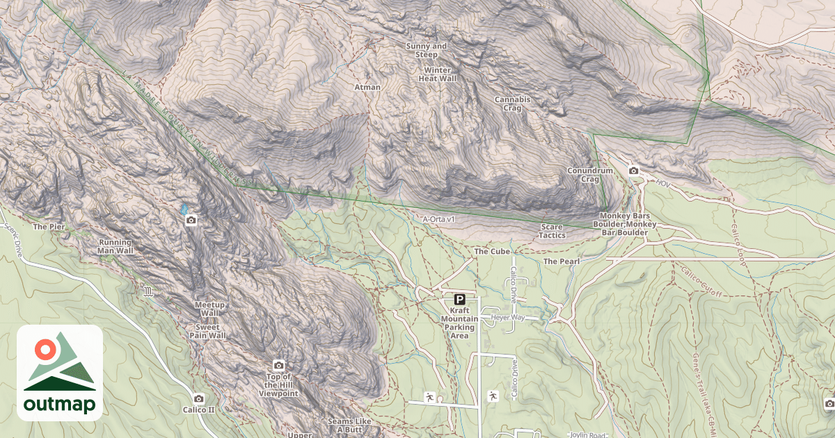 Map of A-Orta