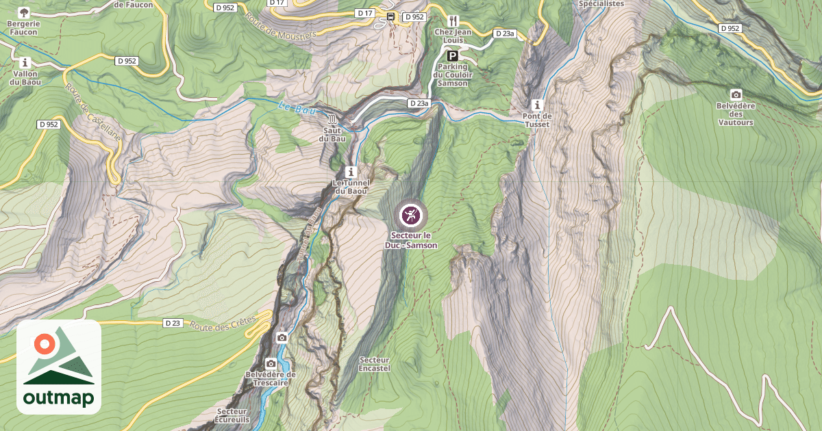 Map of Secteur le Duc - Samson