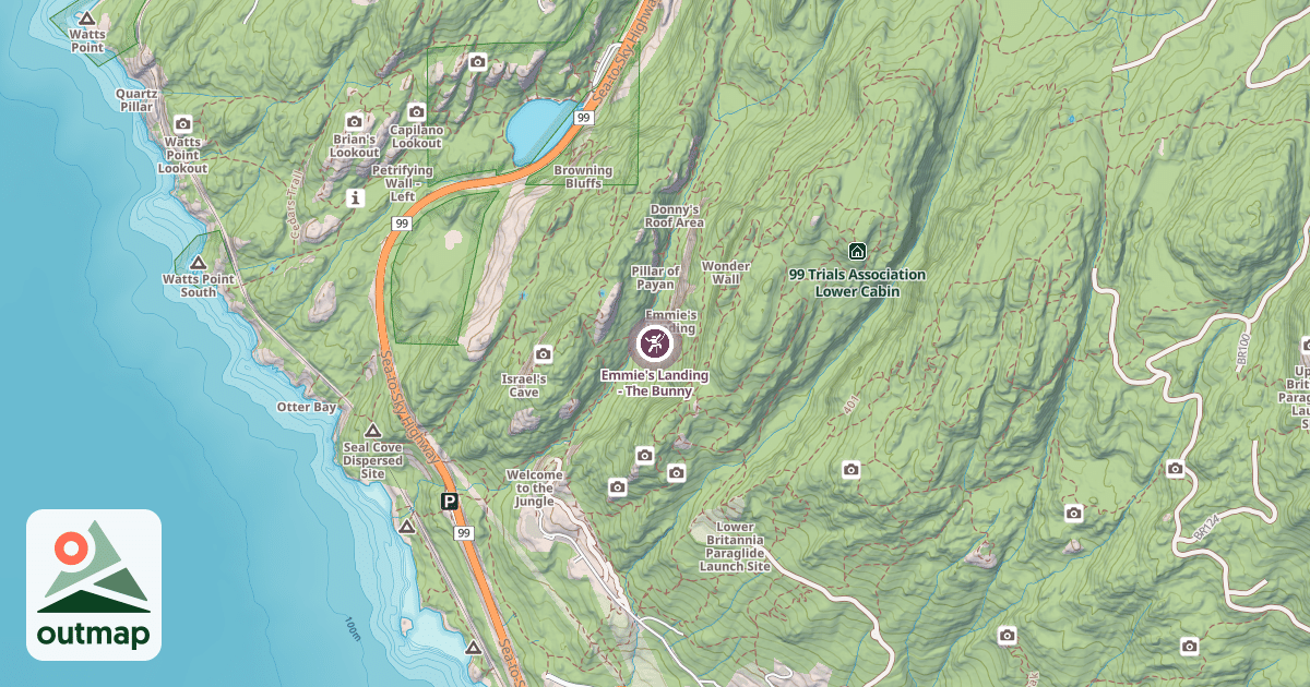 Map of Emmie's Landing - The Bunny