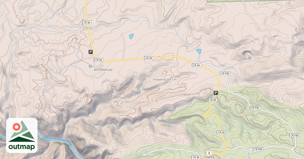 Map of Fluttering Silk