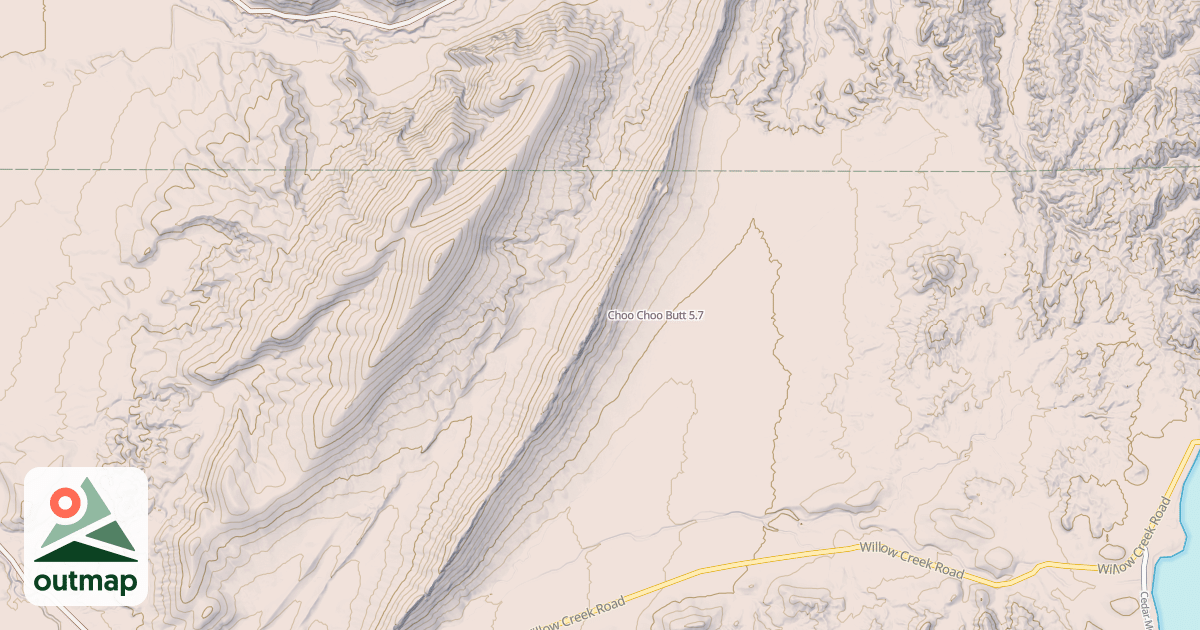 Map of Choo Choo Butt