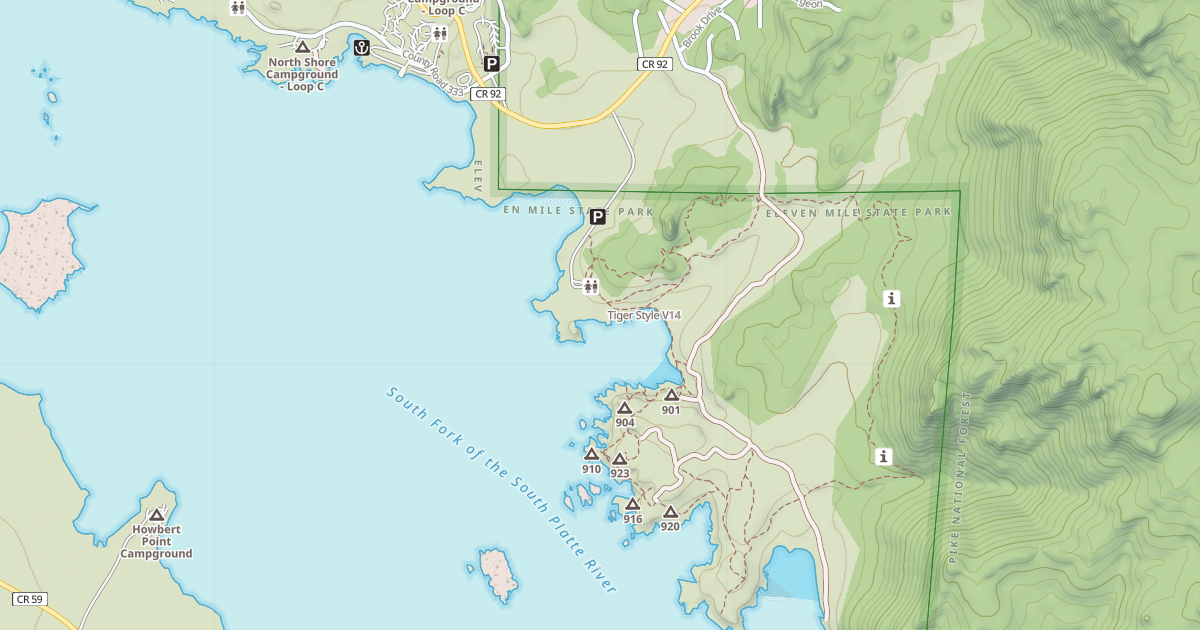 Map preview of Tiger Style