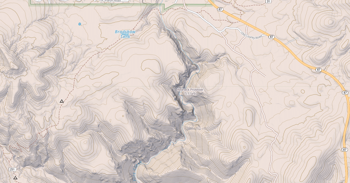 Map preview of Redneck Protester