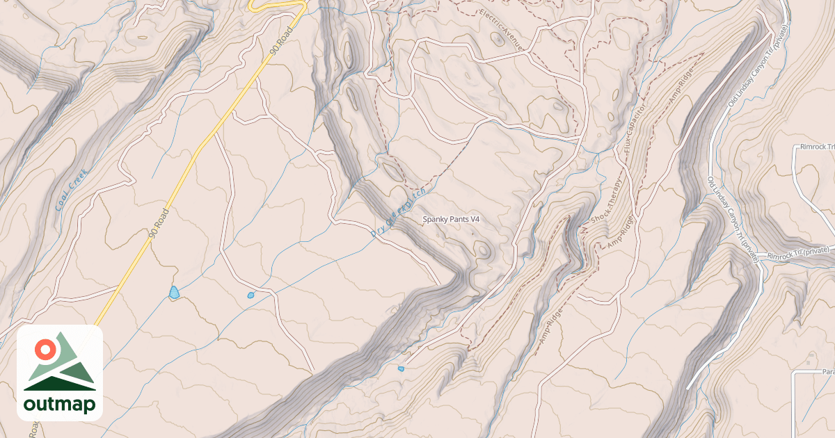 Map of Spanky Pants