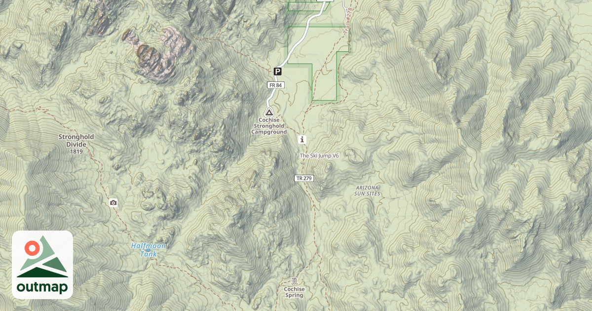 Map of The Ski Jump