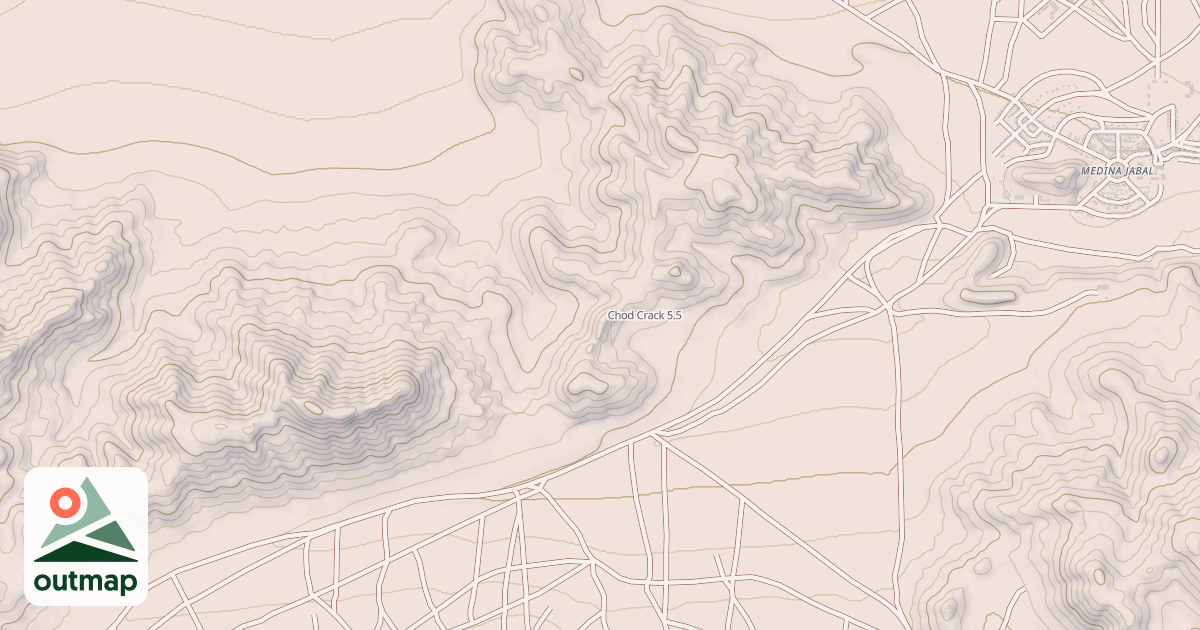 Map of Chod Crack
