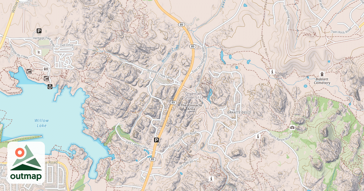 Map of Organically Grown