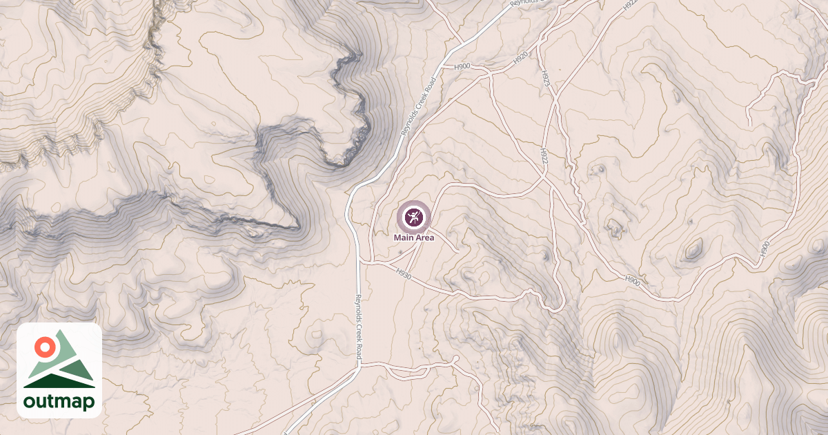 Map of Main Area