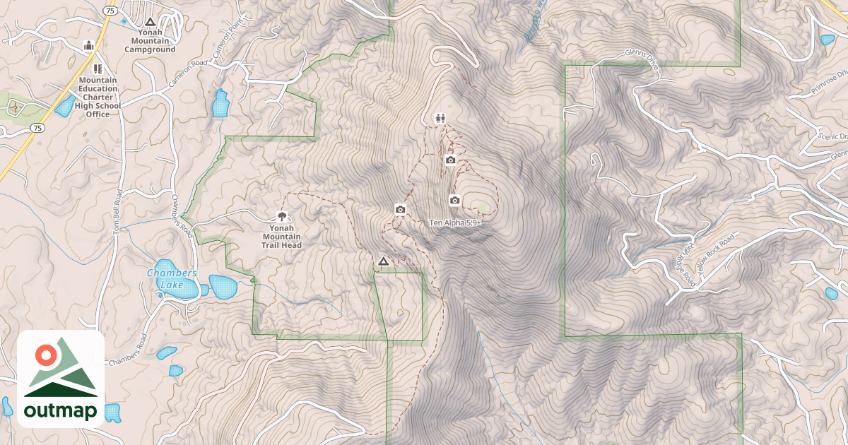 Map of Ten Alpha
