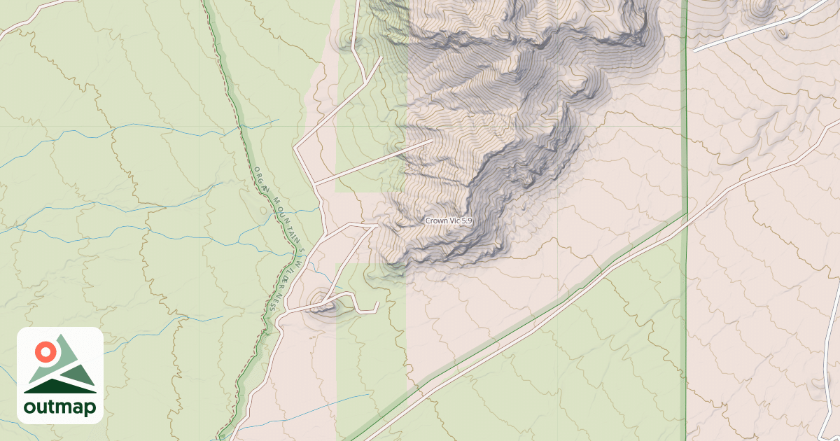 Map of Crown Vic