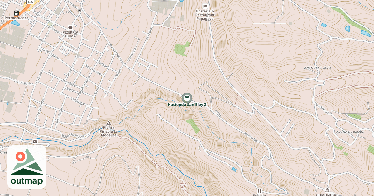 Map of Hacienda San Eloy 2