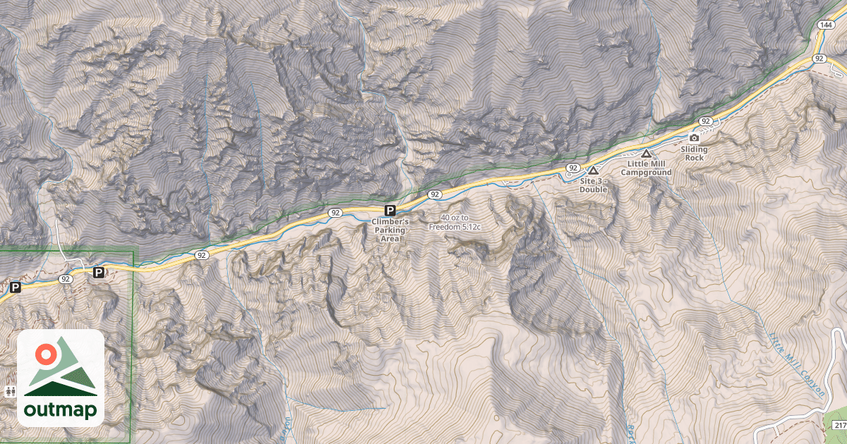 Map of 40 oz to Freedom
