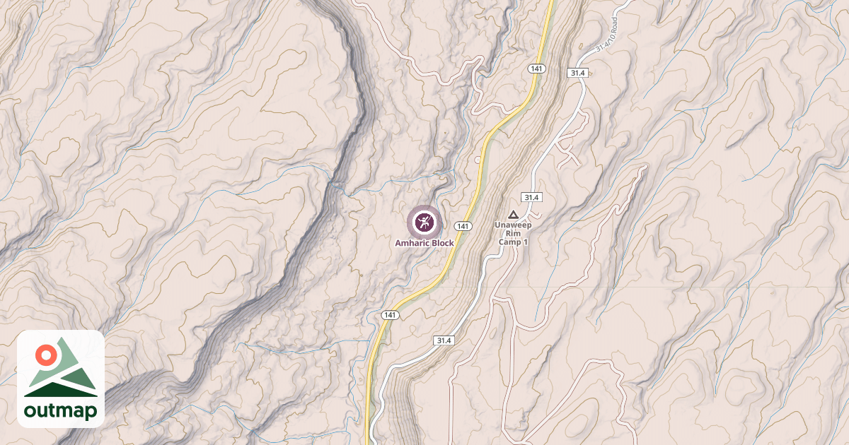 Map of Amharic Block