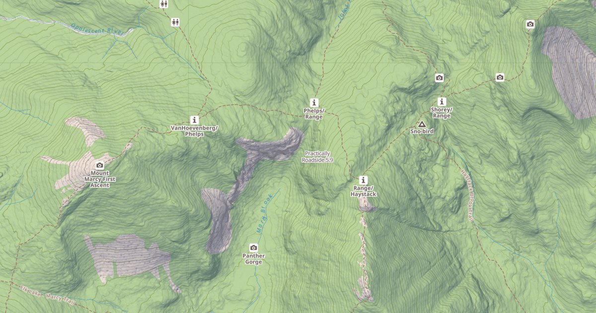 Map preview of Practically Roadside