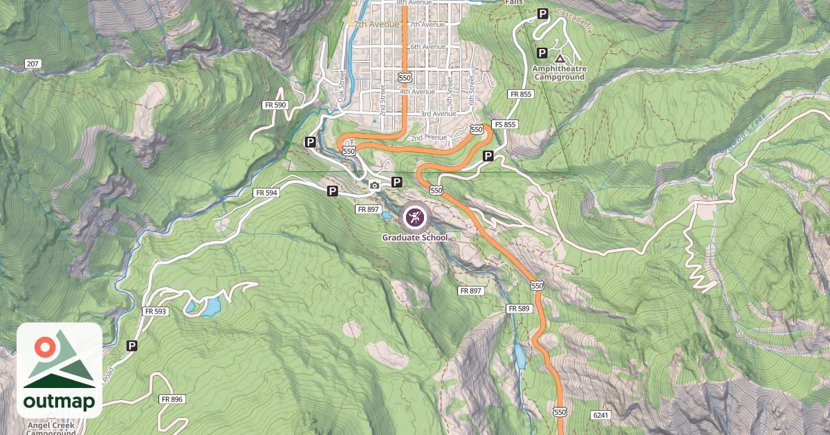 Map of Graduate School