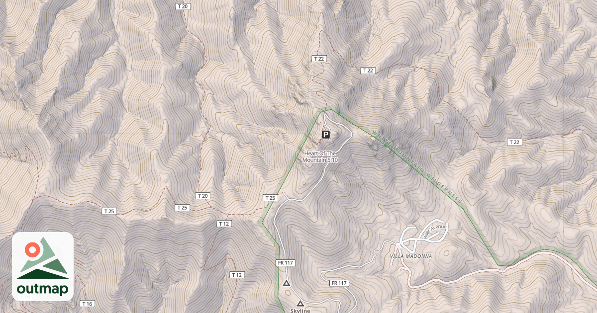 Map of Heart Of The Mountain