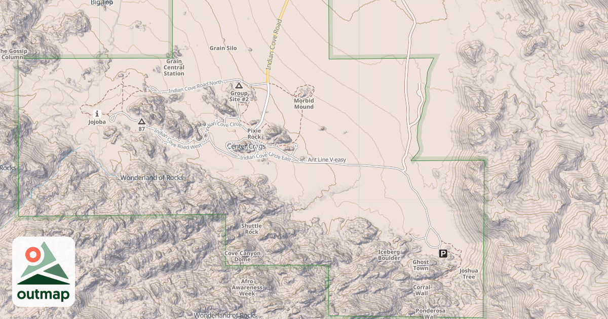 Map of Ant Line