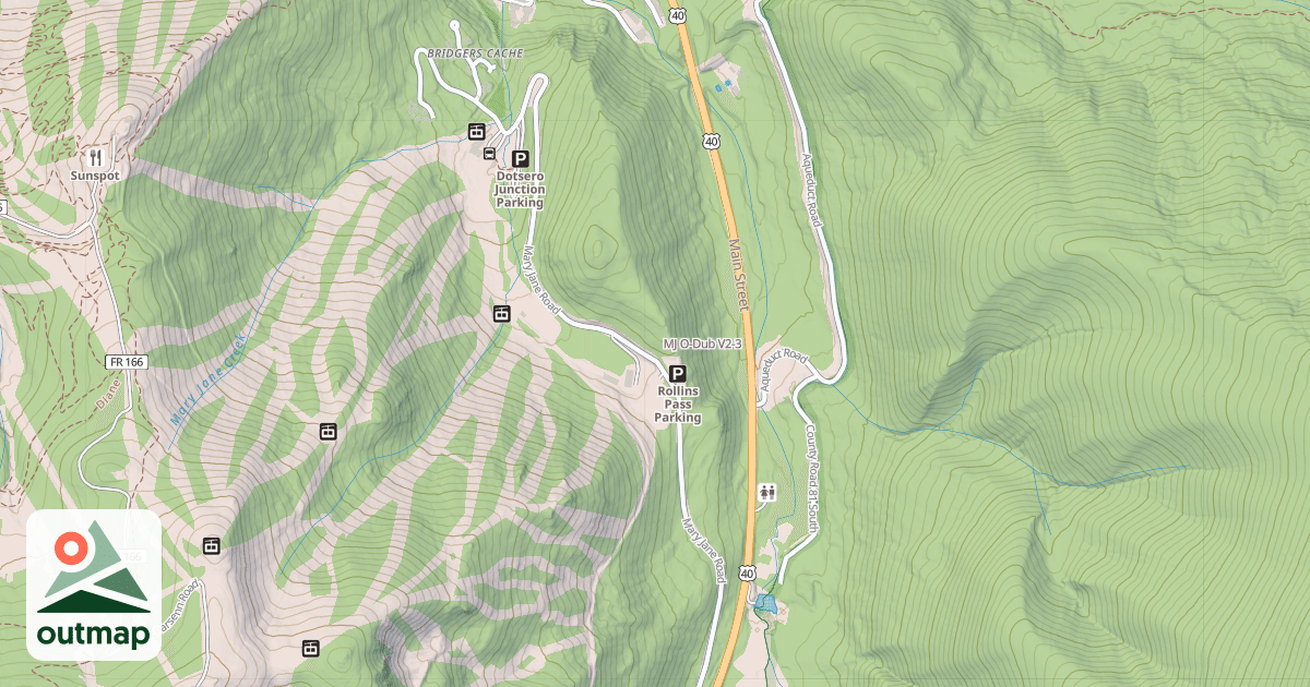 Map of MJ O-Dub