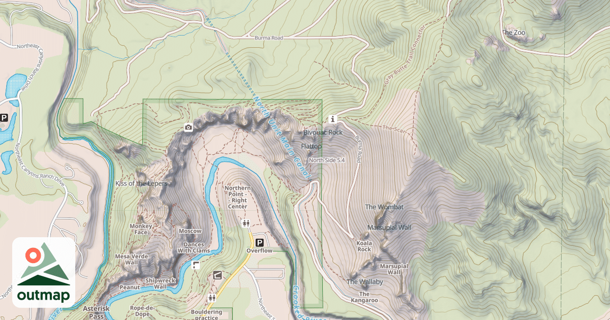 Map of North Side